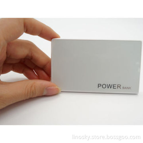 Promotional gift power bank, business card power bank, credit card power bank, 2,200mAh